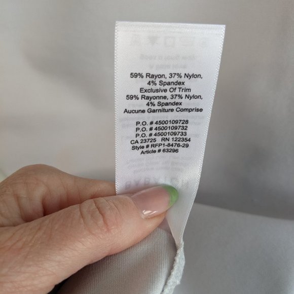 Aritzia Babaton Ruslan Off Shoulder Fitted Midi Dress SZ/ 4 - Picture 5 of 8